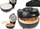 Furrë pice Princess Pro Pizza Oven, 1200W, gur qeramik, e zezë