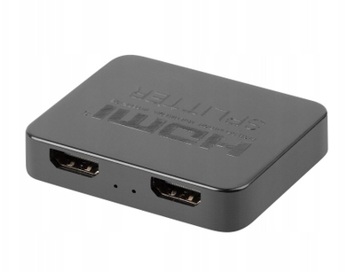 Ndarës video HDMI Lanberg, 2x HDMI, 4K, me USB C, i zi