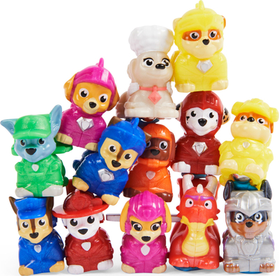 Figurinë lodër Paw Patrol Rescue Knights Mini Figure, 5 cm, shumëngjyrëshe