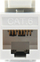 Modul rrjeti Equip Keystone Jack Cat.6 LSA, pa mbrojtje, i hollë, i bardhë