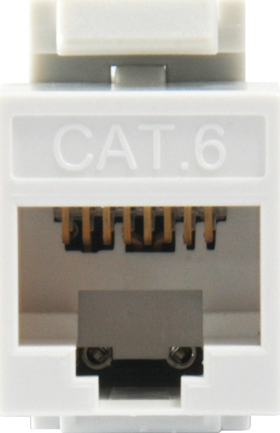 Modul rrjeti Equip Keystone Jack Cat.6 LSA, pa mbrojtje, i hollë, i bardhë