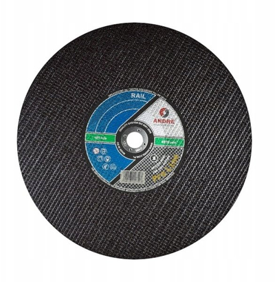 Disk prerës metali ANDRE Rail, abraziv profesional, i zi