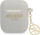 Këllëf silikoni Guess 4G Charm për AirPods, me varëse, gri