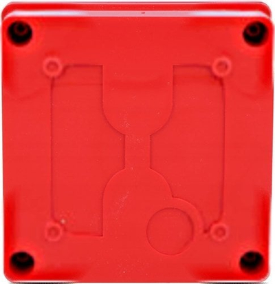 Buton emergjence kundra zjarrit PWP1-W01-a-11-2LED7, 2 LED, i kuq