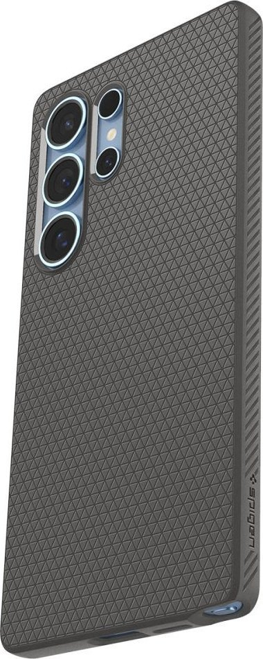 Kapak telefoni Spigen Liquid Air për Samsung Galaxy S25 Ultra, TPU, gri mermeri