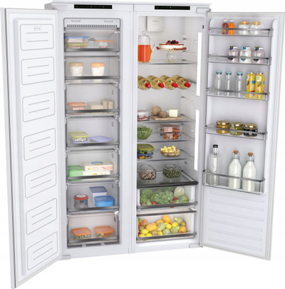Ngrirës vertikal Haier HFE172NF, 200L, NoFrost, i bardhë