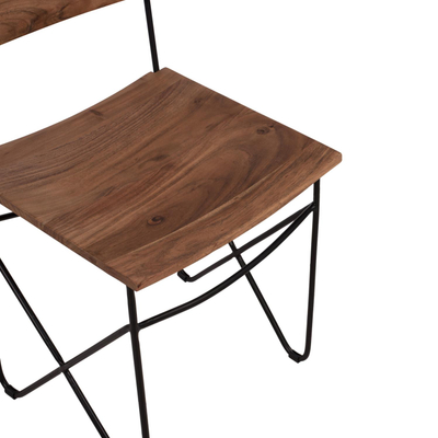 Karrige acacia + metal 46×51×84 cm (HM8180.11)