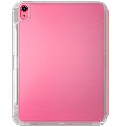 Mbulesë për tablet Skinarma Zeta Case për Apple iPad 11th Gen 2025, me mbajtëse për stylus, me këllëf me qëndrim, rozë
