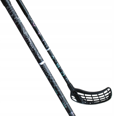 Палка за флорбол Kubisport Gravity IFF 32, 100 cm, десно сечиво, бела