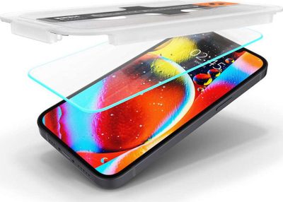 Xham mbrojtës Spigen GLAS.tR EZ Fit, për iPhone 13 13 Pro, transparent i pastër
