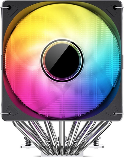 Ftohës CPU Jonsbo CR-3000, me dy kulla, ARGB, 2x 120mm, i zi