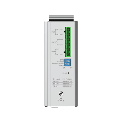 Switch industrial PoE Reyee RG-NIS2100-4GT2SFP-HP, 4 porte, 2 porte SFP, i zi
