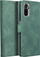 Kapak telefoni Forcell Tender Book, për Xiaomi Redmi Note 10 Pro Max, lëkurë eco, jeshil