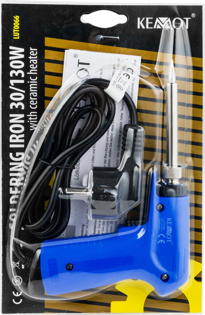 Pistole saldimi Kemot, 30W 130W, 230V, portokalli