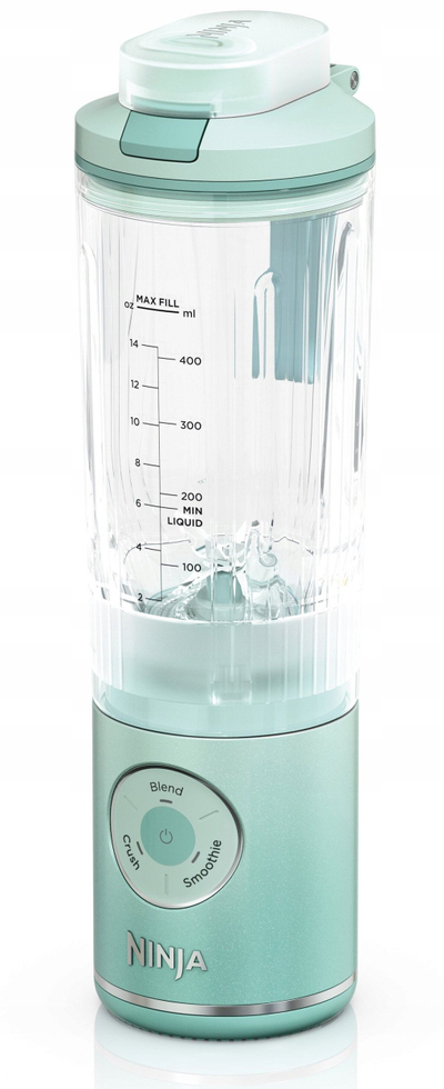 Blender portativ pa kabllo Ninja Blast Max BC251EUMT, 570 ml, qelq, i tejdukshëm