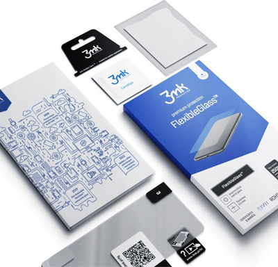 Xham mbrojtës hibrid 3mk FlexibleGlass për Xiaomi Redmi Note 13 Pro 5G, 0.3mm, i tejdukshëm