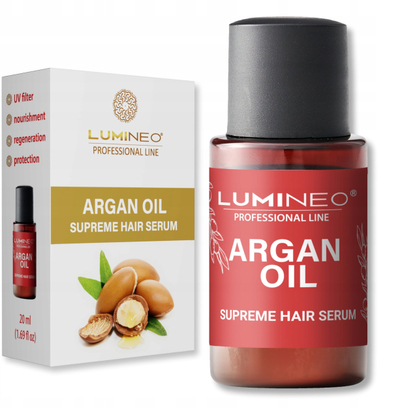 Serum për flokë LUMINEO, me vaj argani, 20 ml