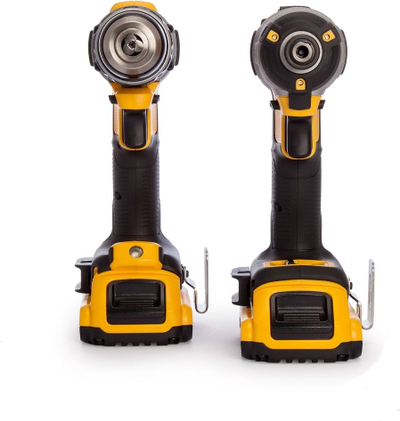 Set veglash pa kabllo Dewalt DCK266P2, 18V XR, 2x 5.0Ah, i verdhë