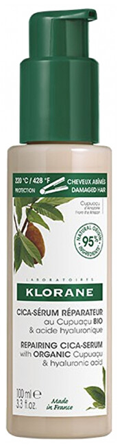 Серум за коса Klorane Repairing Cica Serum Cupuaçu & Hyaluronic Acid, 100 мл