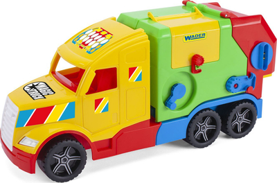 Lodër kamion plehrash Wader Magic Truck Basic, 59.5 cm, shumëngjyrësh