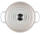 Tenxhere gize Le Creuset Signature Round Dutch Oven, 4.5L, me smalt, e bardhë Meringue