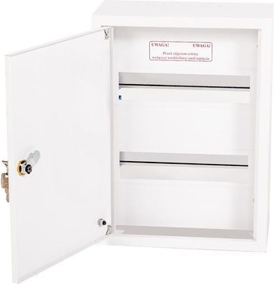 Panel shpërndarës modular Alfako A RZ4, 2x12 module, IP40, i bardhë
