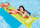 Надувачки душек Intex Bali, 183 x 69 cm, издржлив винил, син
