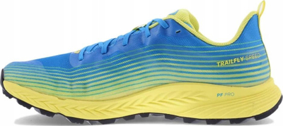 Atlete trail running Inov-8 Trailfly Speed M për burra, blu me të verdhë