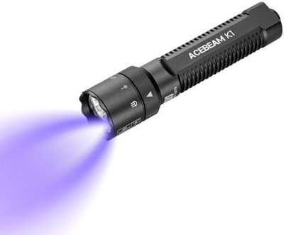 Elektrik dore AceBeam K1, 1000 lumen, EDC, dritë e bardhë lazer i gjelbër UV