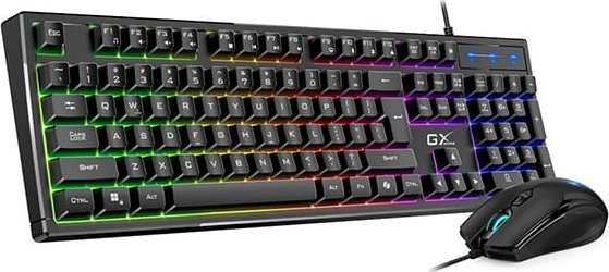 Set gaming tastierë dhe maus Genius GX Gaming Scorpion KM-GX6, me kabllo USB, RGB, i zi