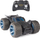 Makinë lodër me telekomandë DC Batman Stunt Force Batmobile, turbo boost, karikim me USB, e zezë