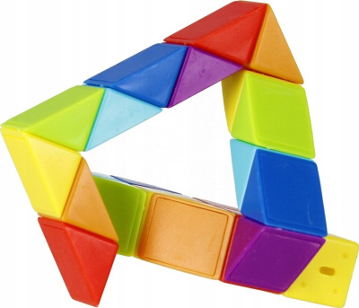 Lodër puzzle Mega Creative Magic Cube Snake, 5x7x2, shumëngjyrëshe