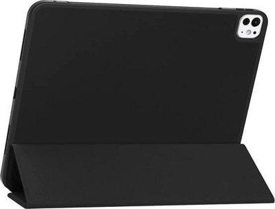 Këllëf tablet Tech-Protect SmartCase Pen Apple iPad Pro 13" 2024, me mbështetëse, me vend për Apple Pencil, i zi