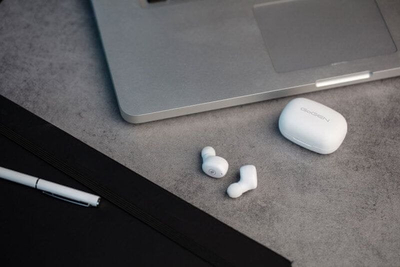Kufje wireless Gogen TWS CREW W, in ear, Bluetooth 5.0, të bardha