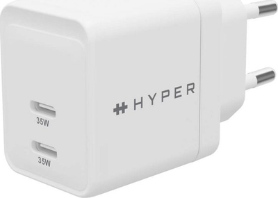 Karikues muri Targus HyperJuice, 35W, me 2 porta USB, i bardhë