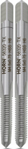 Set çikrikësh filetimi Horn M4.5x0.75, 2 copë, metalik