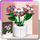 Lodra për ndërtim Stator Pink Hydrangea In A Pot, 342 copa, në vazo, rozë