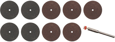 Set aksesorësh Graphite për mini bluese, 15 copë