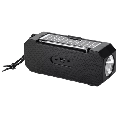 Altoparlant Bluetooth Denver me panel diellor dhe radio FM