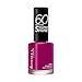 Llaku për thonj Rimmel London 60 Seconds Super Shine 340 Berries and Cream, 8 ml, ngjyrë vishnje