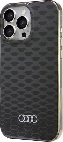 Mbrojtëse telefoni Audi IML Stitching Pattern MagSafe, për iPhone 16 Pro Max 6.9", e zezë