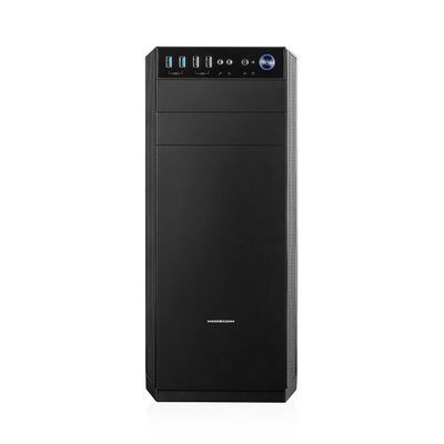 Kutia kompjuterike Modecom Oberon Pro, MIDI Tower, ATX, e zezë