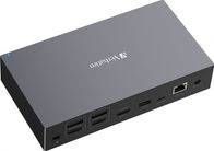 Doking stacion Verbatim CDS-17, 17 porta, USB 3.2 Gen 1 Type C, i zi gri