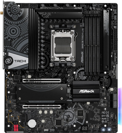 Pllakë amë ASRock B650E Taichi Lite, DDR5, WiFi, e zezë