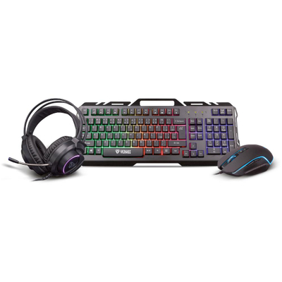 Yenkee YGS 01 Inferno, Gaming set 3ne1 Tastierë maus dhe kufje