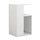 Tavolinë anësore Dawn melamine e bardhë 35×29.5×60 cm (HM8880.11), bardhë