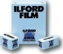 Film fotografik Ilford Delta Pro 100, 35mm, 100 ISO, bardh e zi