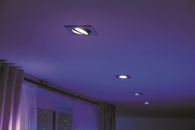 Ndriçues Philips Hue Centura GU10, 7.5W, katror, alumin
