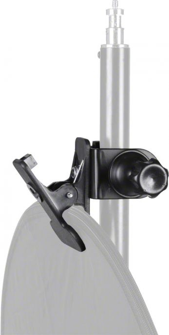 Kapëse studio fotografike Walimex Screw Clamp 16486, hapje 2.5 cm, e zezë