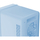 Mini-frigorifer Elle Home, 4L, me pasqyrë LED, blu